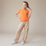 Pantalon Cargo Fleurs 2-12ans-Nano-BOS-S2608-14-CLÉMENT