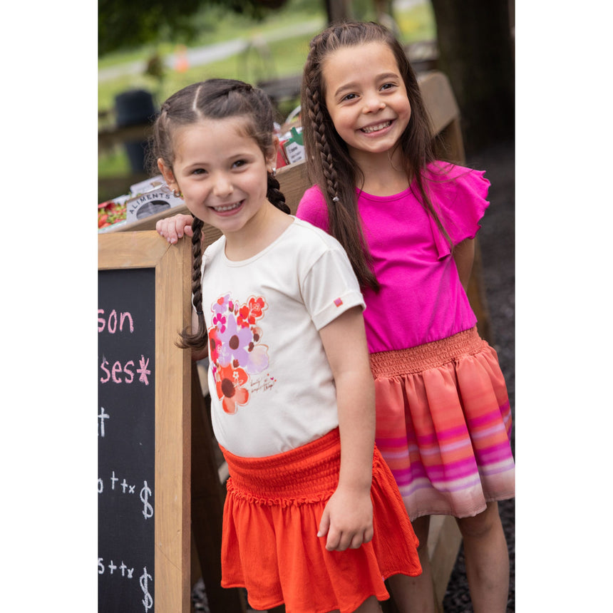 Robe Volants Fleurs 2-12ans-Nano-BOS-S2608-17-CLÉMENT