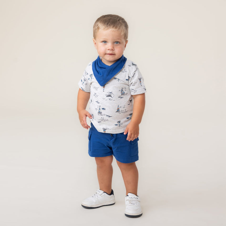 Ensemble Short Cargo Océan 6-24mois-Nano-BOS-S2651-06-CLÉMENT