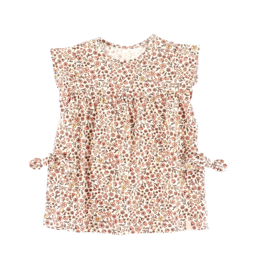 Ensemble T-shirt Fraises 6-24mois-Nano-BOS-S2660-01-CLÉMENT