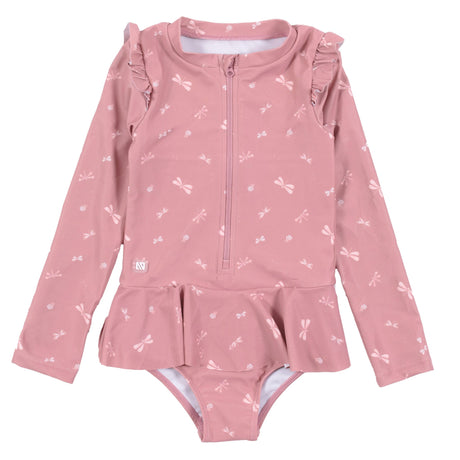 Maillot UV Manches Longues Boucles 2-6ans-Nano-Rose-2-BOS-S26S344-2-CLÉMENT