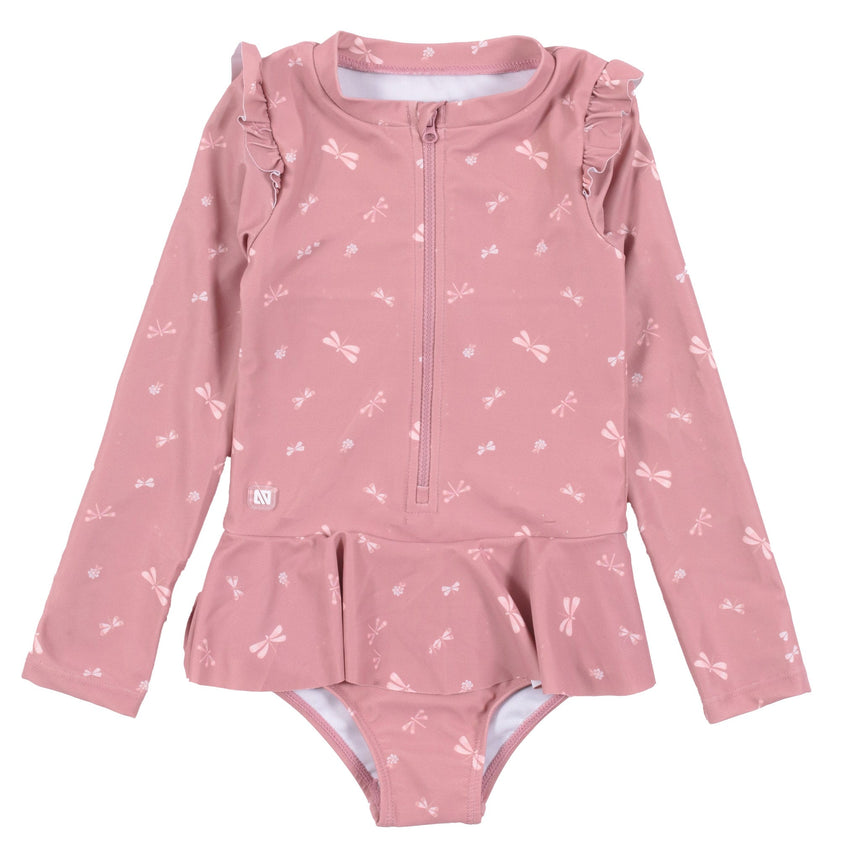 Maillot UV Manches Longues Boucles 2-6ans-Nano-Rose-2-BOS-S26S344-2-CLÉMENT