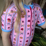Maillot UV Rayé Fleurs 2-10ans-Birdz-BR1-CLBEKG06743-CLÉMENT
