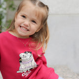 Gilet Ouaté Chiens Tricot 2-10ans-Birdz-BR1-CLSPKG07250-CLÉMENT