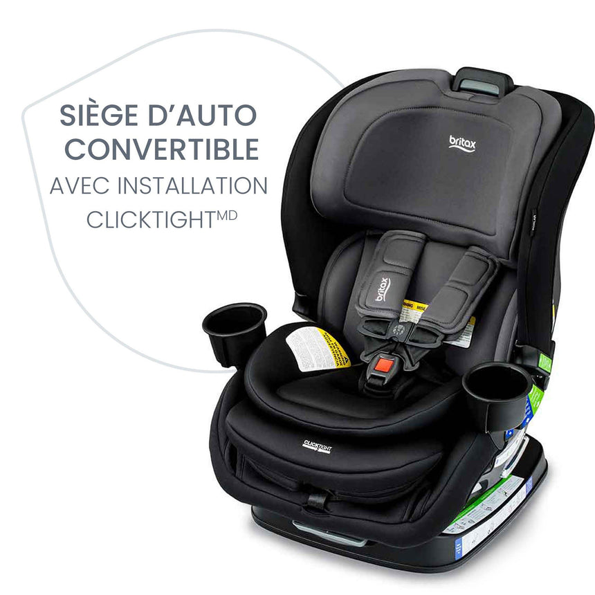 Siège d'Auto 5-65lb Poplar™ - Onyx-Britax-BRA-E1C963M-CLÉMENT