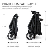 Système de Voyage Prism™ - Raven Noir-Britax-BRA-TD657A-CLÉMENT