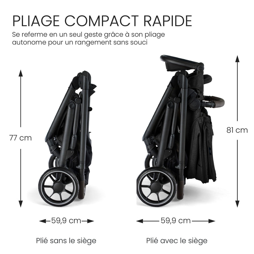 Système de Voyage Prism™ - Raven Noir-Britax-BRA-TD657A-CLÉMENT