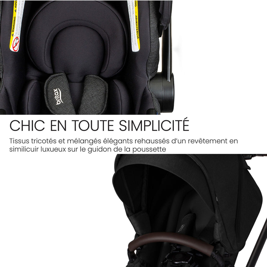 Système de Voyage Prism™ - Raven Noir-Britax-BRA-TD657A-CLÉMENT