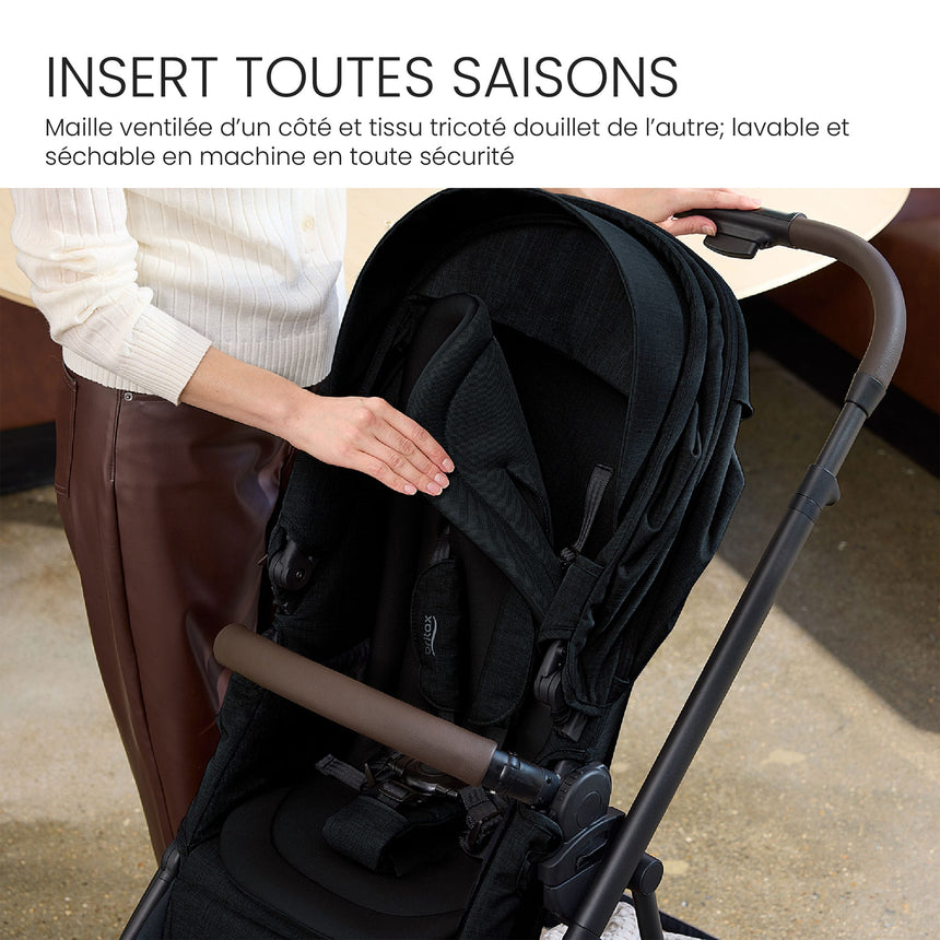 Système de Voyage Prism™ - Raven Noir-Britax-BRA-TD657A-CLÉMENT