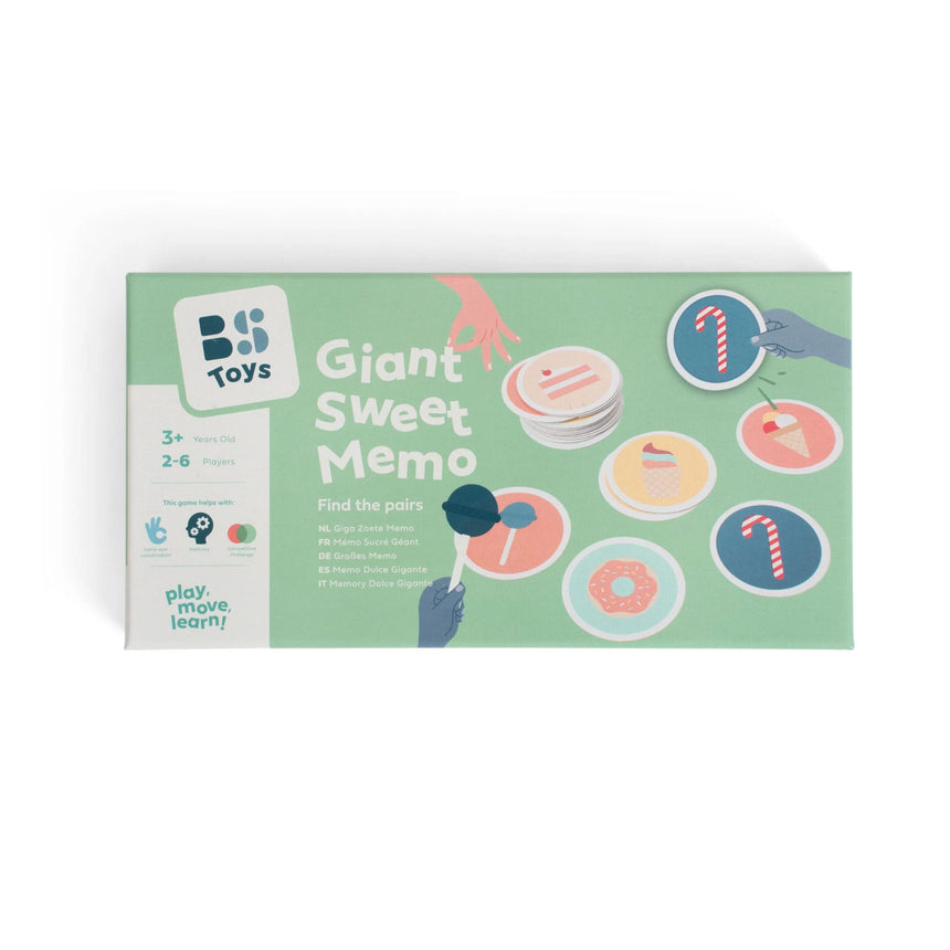 Mémo géant des sucreries-Clement - Equipement-BST-GA492-CLÉMENT