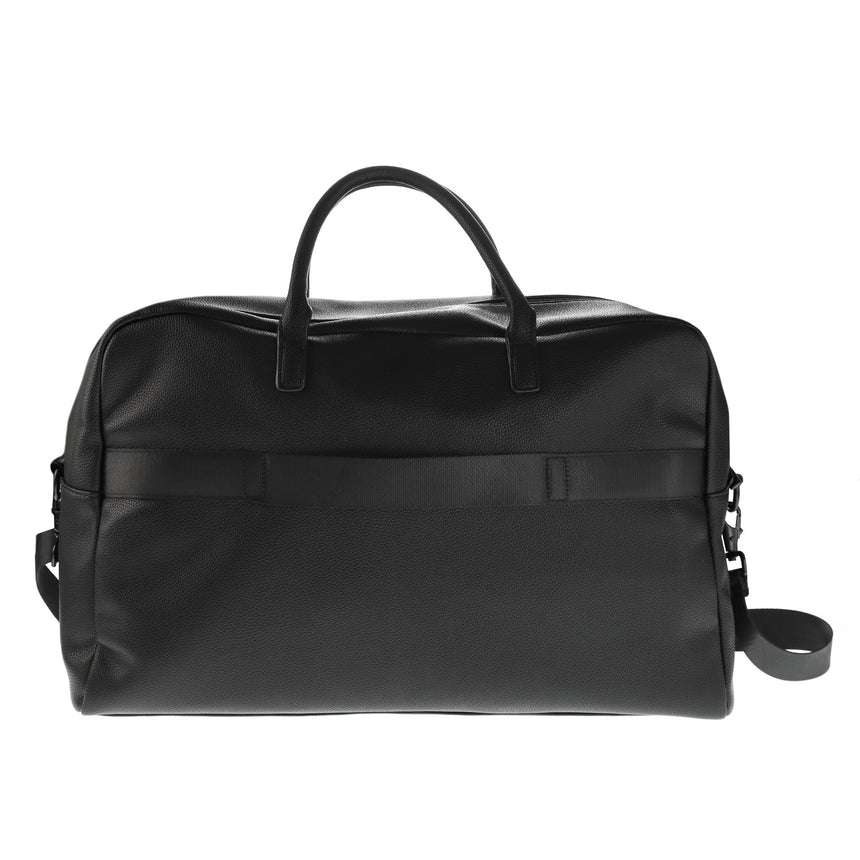 Sac de Voyage 2-en-1 Cuir Végan - Noir-Bugatti-BU3-DUF2659BUBLK-CLÉMENT