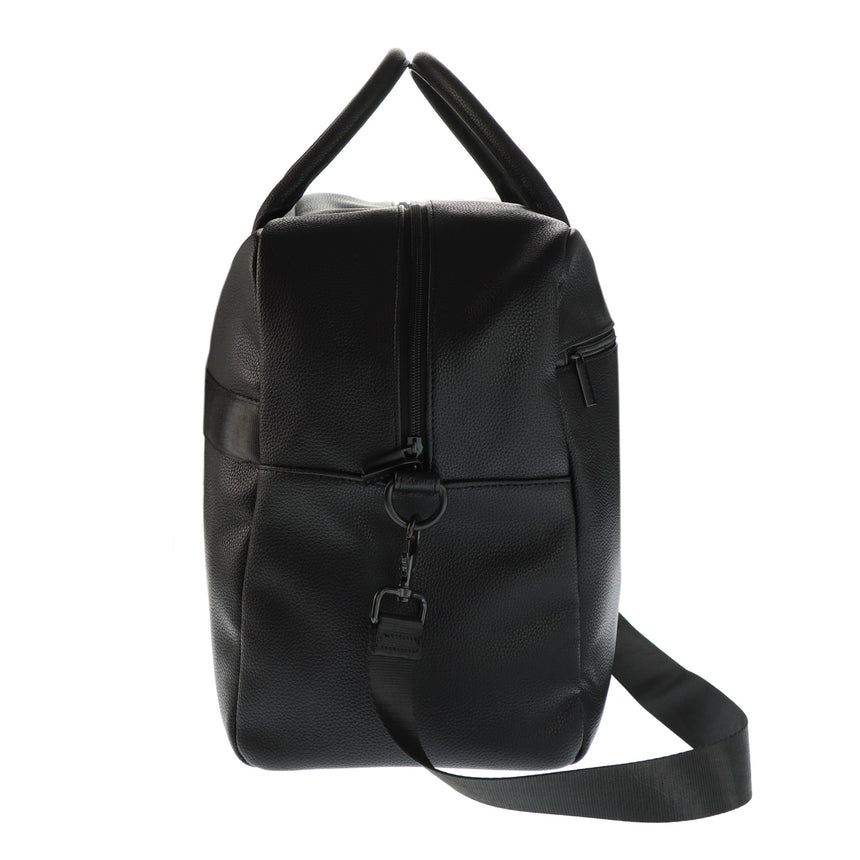 Sac de Voyage 2-en-1 Cuir Végan - Noir-Bugatti-BU3-DUF2659BUBLK-CLÉMENT