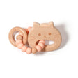 Hochet De Bois Chat - Pêche-Bulle-BUB-B-NM002-08-CLÉMENT