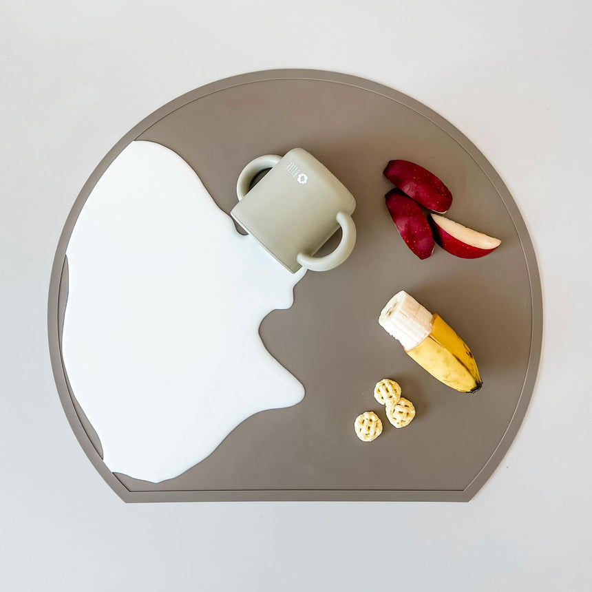 Napperon en Silicone - Ivoire-Bulle-BUB-B-VA004-02-CLÉMENT