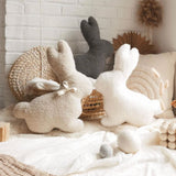Coussin Lapin - Ivoire-The Butter Flying-BUT-BUNPLUSHEIVO-CLÉMENT