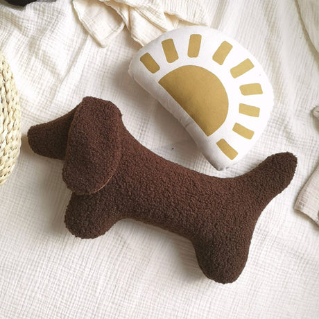 Peluche Chien Teckel - Brun-The Butter Flying-BUT-DOGPLUEMOBRO-CLÉMENT