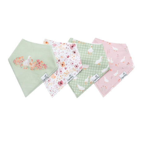 Bavoirs (4) - Fleurs/canard Gigi-Bavoirs Souples (703)-Copper Pearl-CLÉMENT