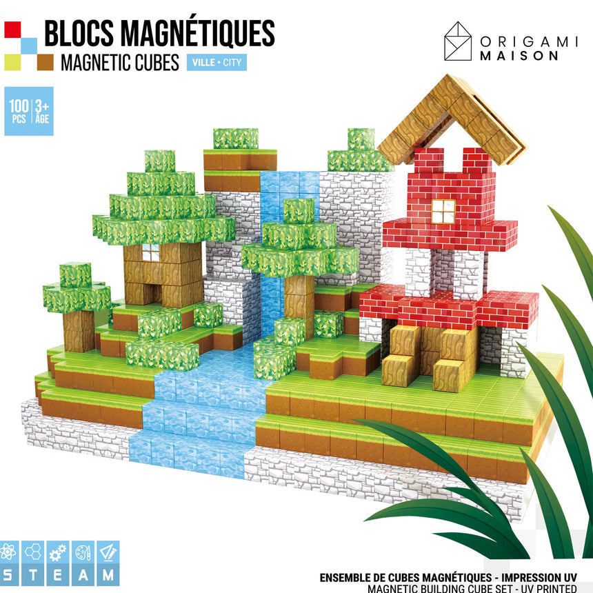 Blocs Magnétiques - Ville-Bebe Confort-CA3-25C-65-CLÉMENT