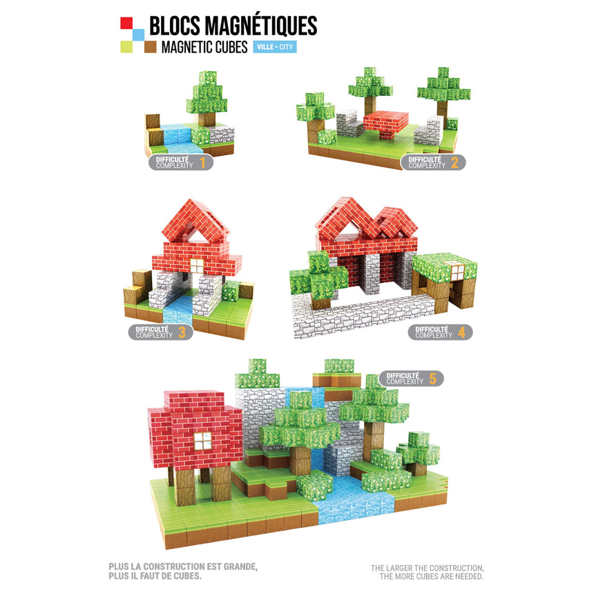 Blocs Magnétiques - Ville-Bebe Confort-CA3-25C-65-CLÉMENT