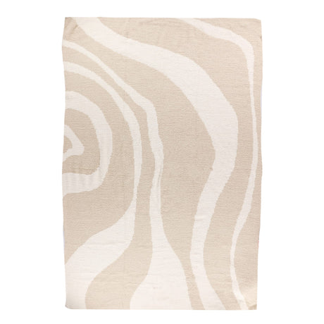 Couverture Rayée Crème-Origami Maison-CA3-4T2024082A-CLÉMENT