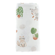 Couverture Mousseline Bambou - Chat-Bebe Confort-CA3-BLANKET-CAT-CLÉMENT