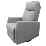 Fauteuil Berçant Pivotant et Inclinable - Tweed Gris-Bebe Confort-CA3-SKY2122-3-CLÉMENT