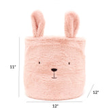 Panier Lapin Rose-Origami Maison-CA3-WXA24029-CLÉMENT