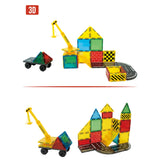 Tuiles Magnétiques Construction de Rêve-Origami Maison-CA3-X2106-CLÉMENT