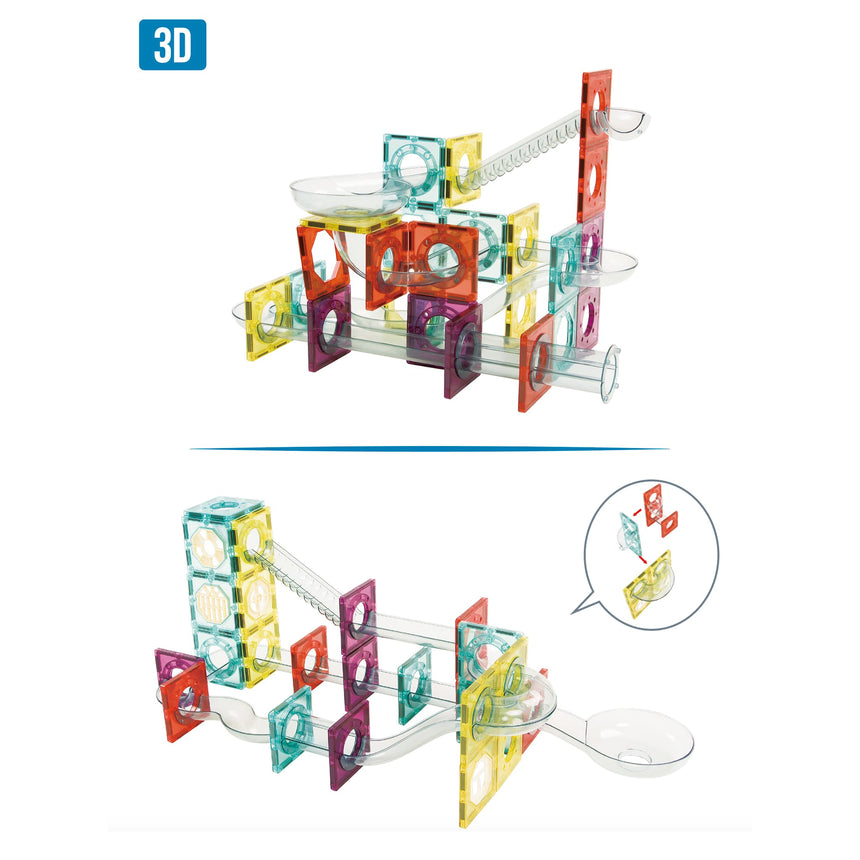 Tuiles Magnétiques Arc-En-Ciel-Origami Maison-CA3-X2121-CLÉMENT