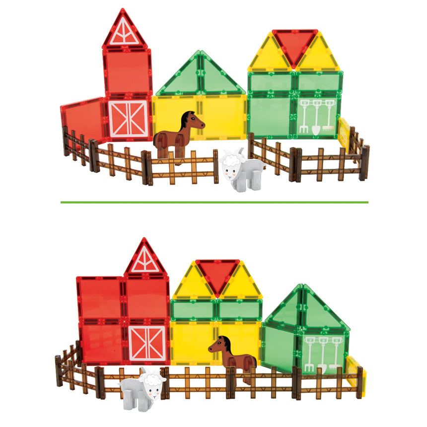 Tuiles Magnétiques Ferme-Origami Maison-CA3-X5201-CLÉMENT