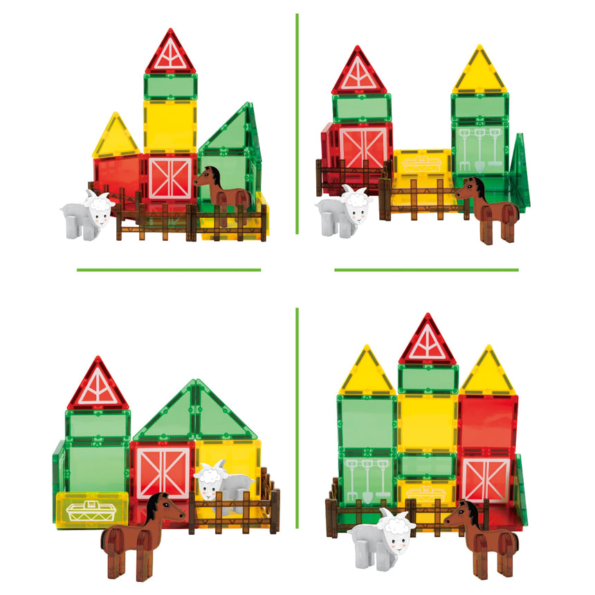 Tuiles Magnétiques Ferme-Origami Maison-CA3-X5201-CLÉMENT
