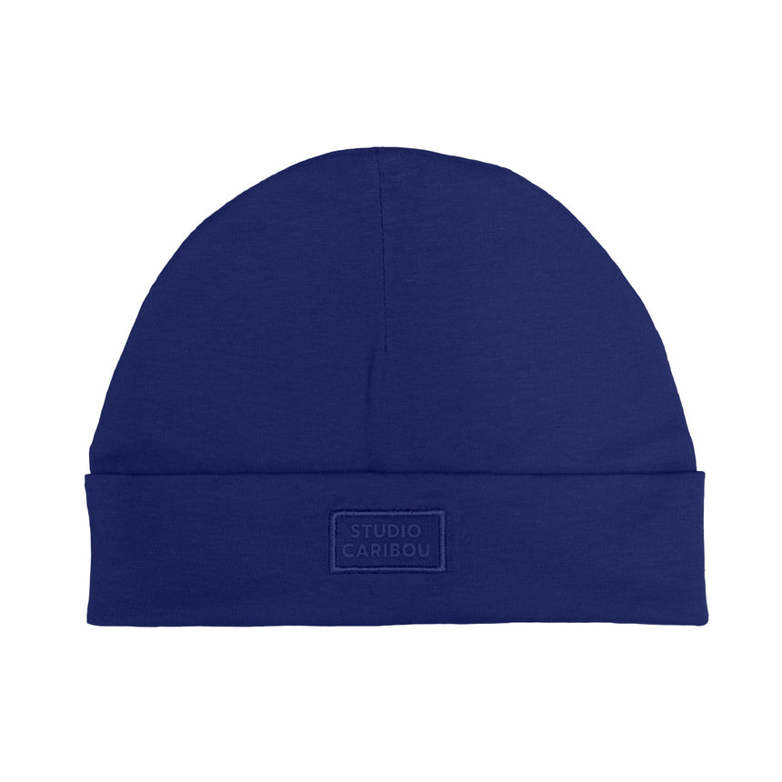Tuque Coton Marine 0-24mois-Studio Caribou-CA5-BONCOTMARI-1-CLÉMENT
