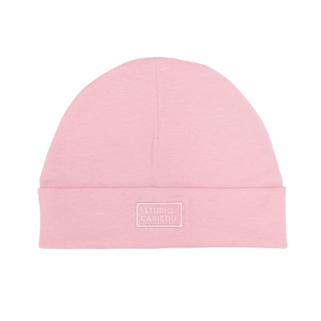 Tuque Coton Rose 0-24mois-Studio Caribou-CA5-BONCOTROSE-1-CLÉMENT