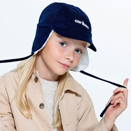 Casquette Sherpa Indigo 6mois-5ans-Caribou-CAB-CSHINDI-CLÉMENT