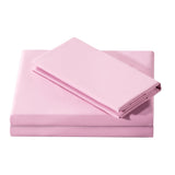 Ensemble Draps Lit Double - Rose-Cathay Home-CAH-DBSS-PINK-CLÉMENT