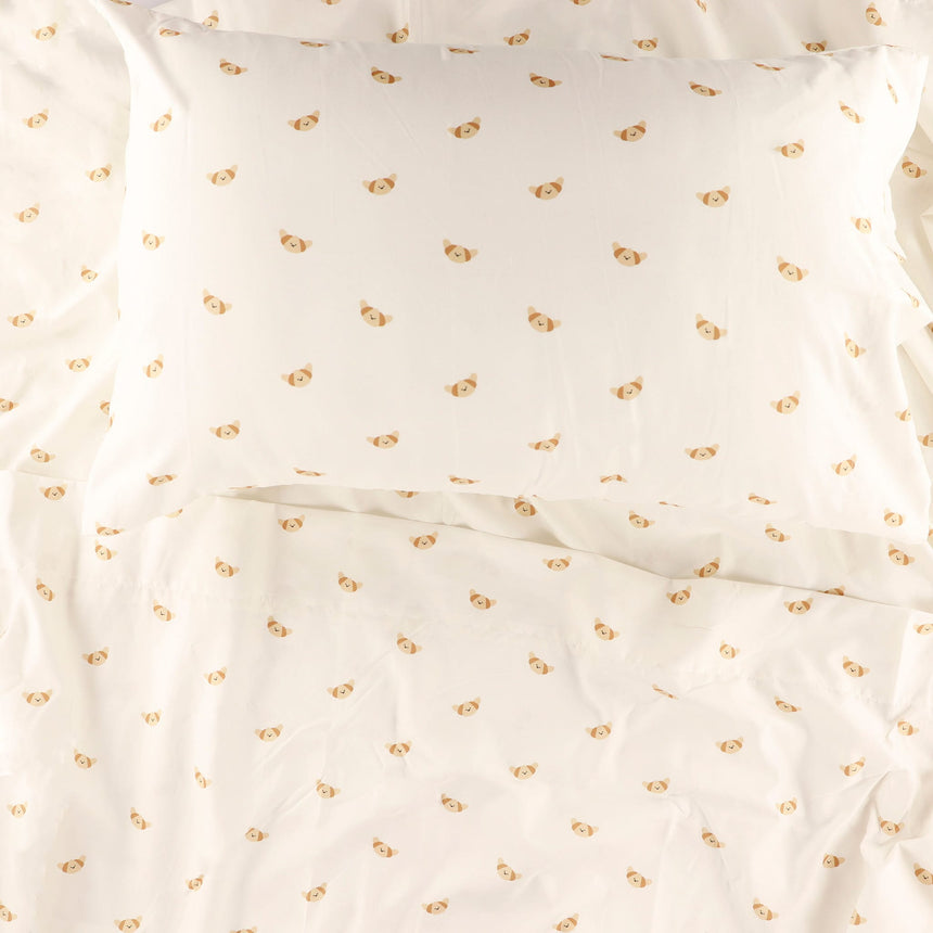 Ensemble Draps pour Lit Simple - Croissants-Cathay Home-CAH-TWSS-CROISSA-CLÉMENT