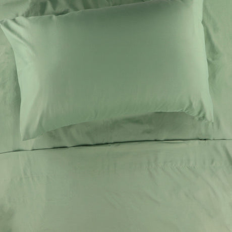 Ensemble Draps pour Lit Simple - Vert-Cathay Home-CAH-TWSS-GREEN-CLÉMENT