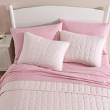 Ensemble Draps Lit Simple - Rose-Cathay Home-CAH-TWSS-PINK-CLÉMENT