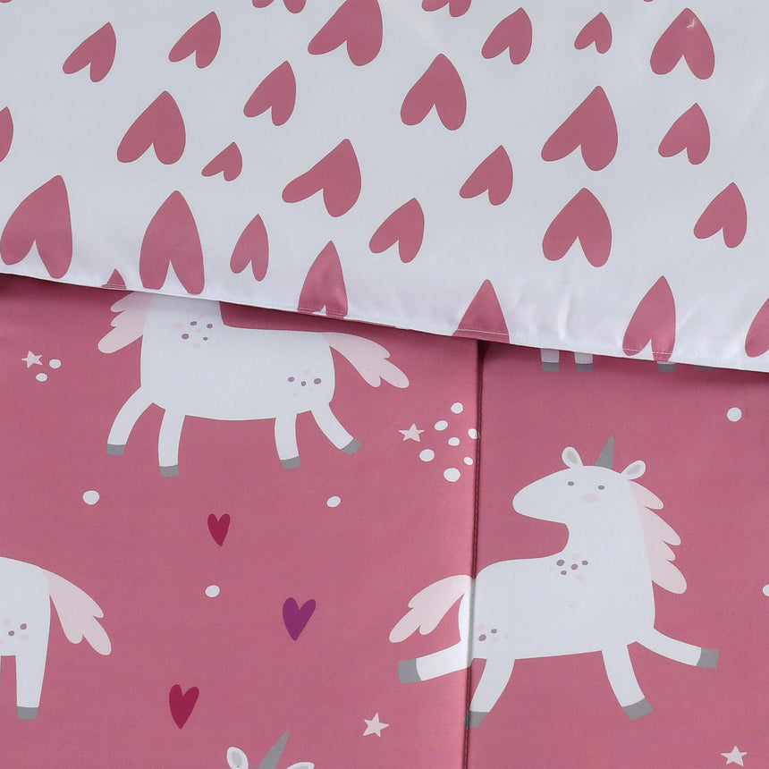 Douillette Lit Simple - Licornes-Cathay Home-CAH-UNICORN2-39-CLÉMENT