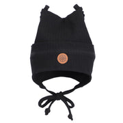 Tuque Côtelé 0-18mois-Calikids-Noir-0-3 m-CAL-S24062-1-CLÉMENT