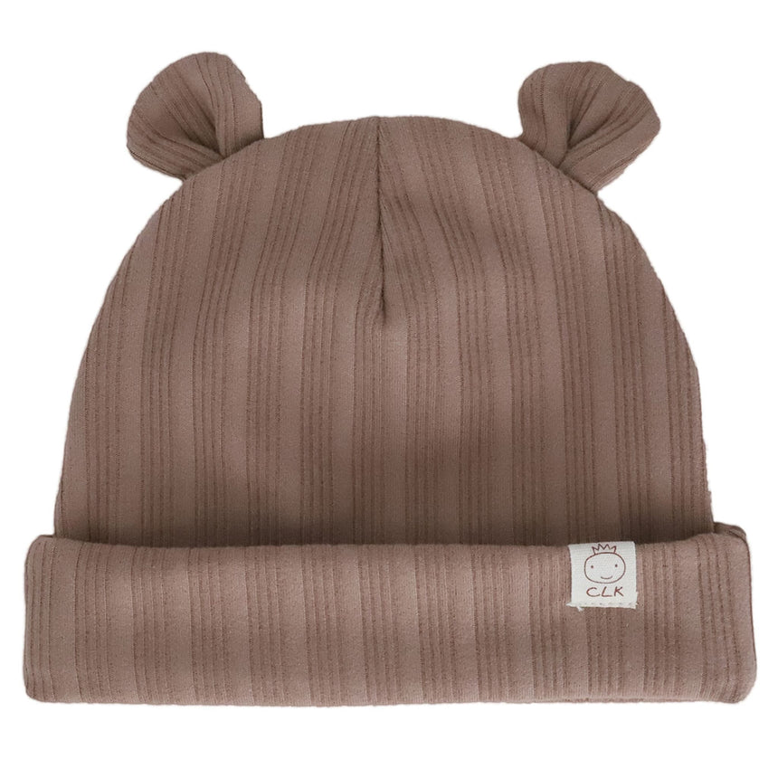 Tuque Côtelée Ourson 0-9mois-Calikids-Beige-0-3 m-CAL-S2500-CLÉMENT
