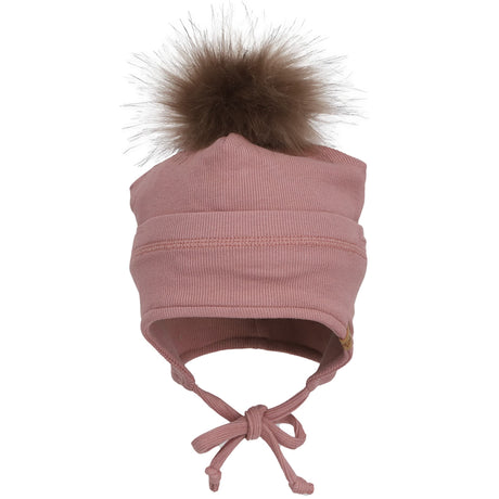 Tuque Côtelée Pompon 3-18mois-Calikids-Rose-3-18 m-CAL-S2502-1-CLÉMENT
