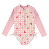 Maillot Uv Fraises 2-9ans Coco Mango-Calikids-Lilas-2-3-CAL-S2645F-CLÉMENT