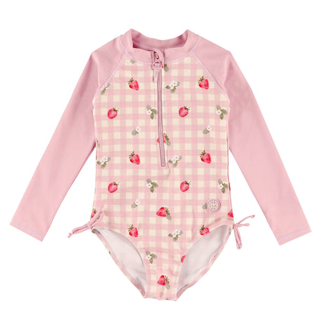 Maillot Uv Fraises 2-9ans Coco Mango-Calikids-Lilas-2-3-CAL-S2645F-CLÉMENT