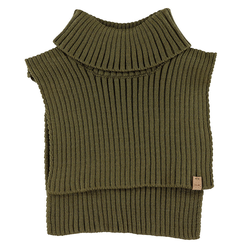 Plastron Tricot 10-14ans-Calikids-Olive-10-14 ans-CAL-W2145-2-CLÉMENT
