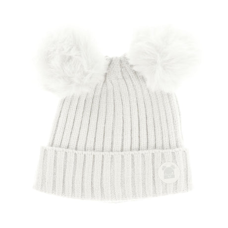 Tuque Double Pompon Nouveau-Né-Calikids-Ivoire-Nouveau-né-CAL-W2209-CLÉMENT