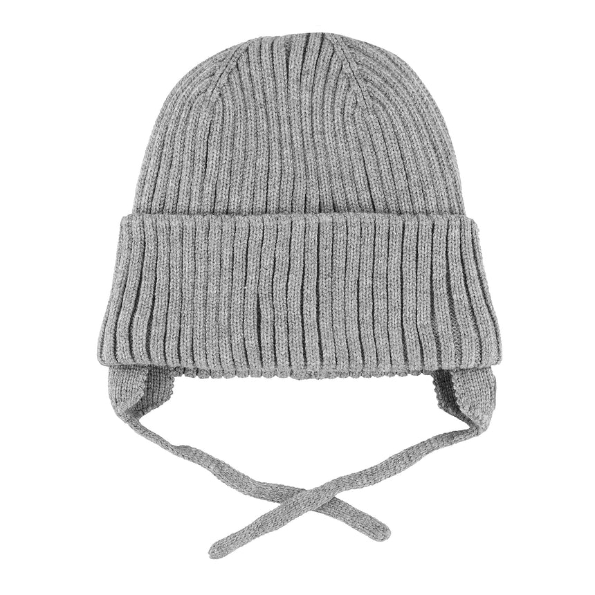 Tuque Tricot Côtelée 18m-8ans-Calikids-Gris-18m - 3ans-CAL-W2402-2-CLÉMENT