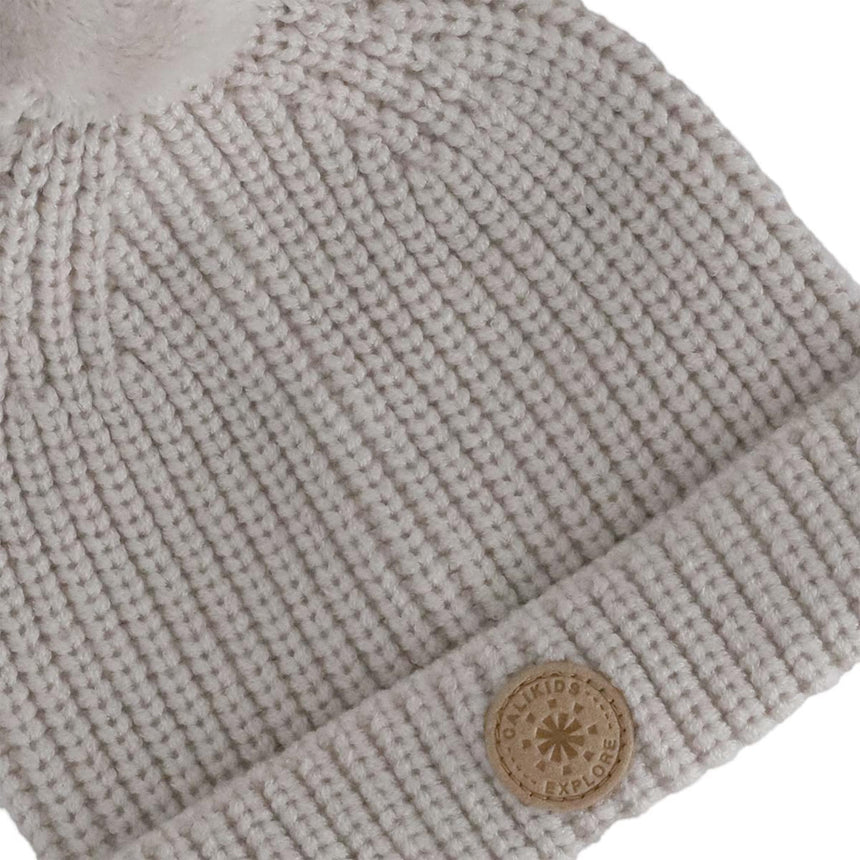 Tuque Tricot Pompon 0-9mois-Calikids-CAL-W2519-CLÉMENT