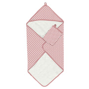 Serviette de Bain à Capuchon et Gant - Coeurs-Coccoli-CC3-WT6019-CLÉMENT