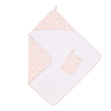 Serviette de Bain à Capuchon et Gant - Fleurs-Coccoli-CC3-WT6022-CLÉMENT